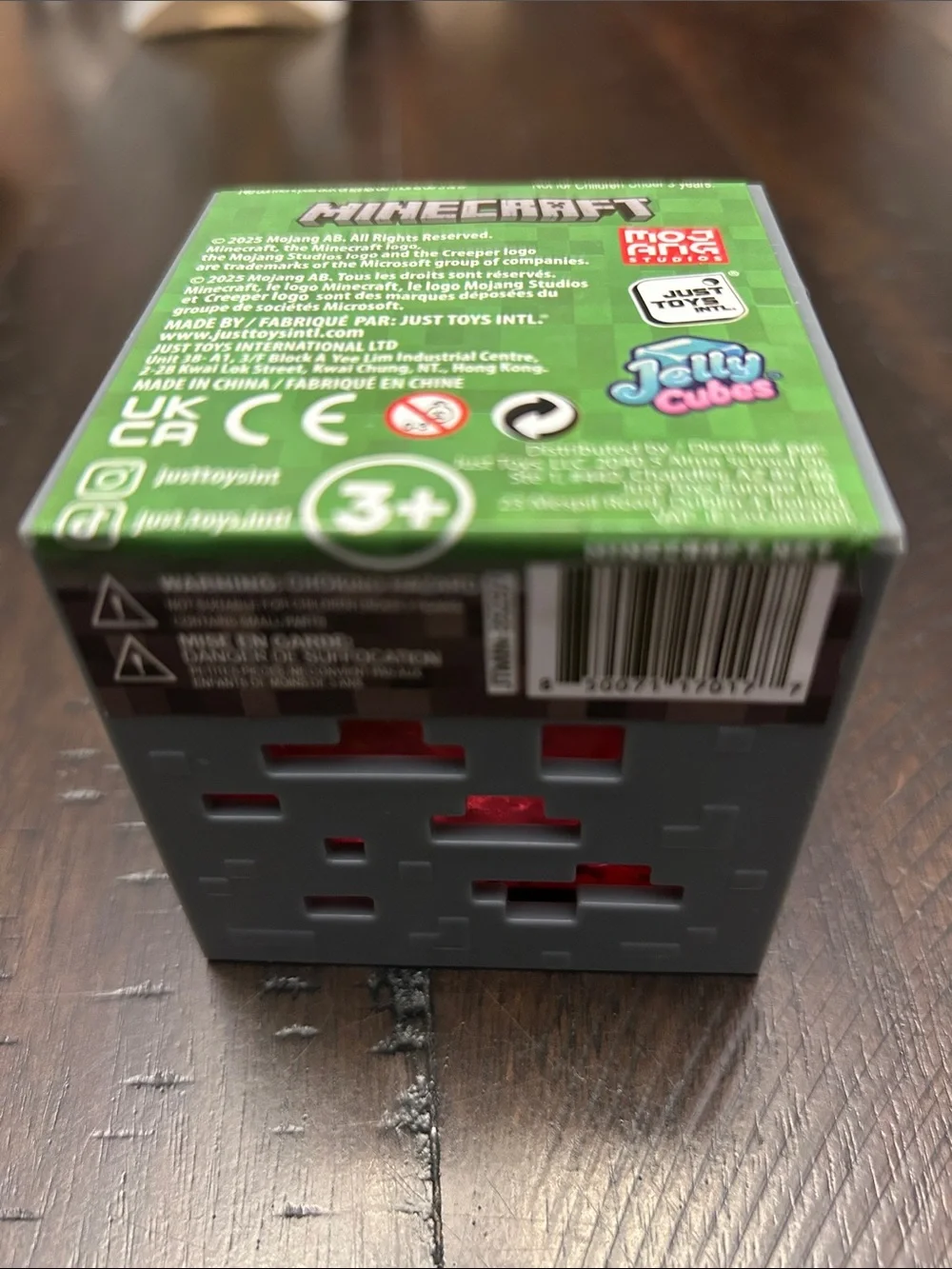 Minecraft Red Pixel Jelly Cubes